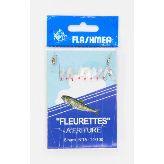 Flashmer "Fleurettes a Friture" Sabiki rigs size 10 hooks