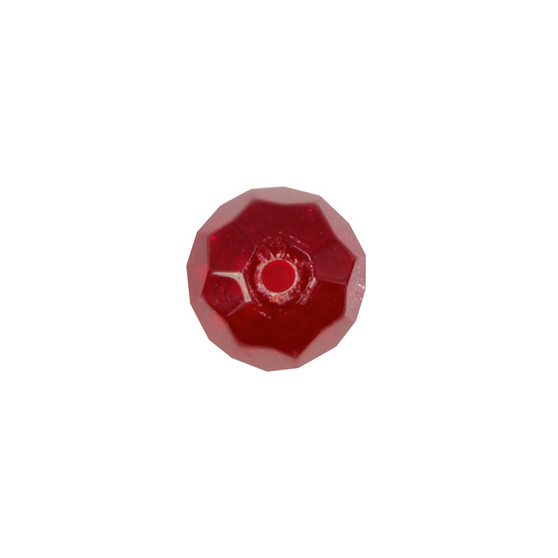 Scratch Tackle Glass Beads 6mm Red