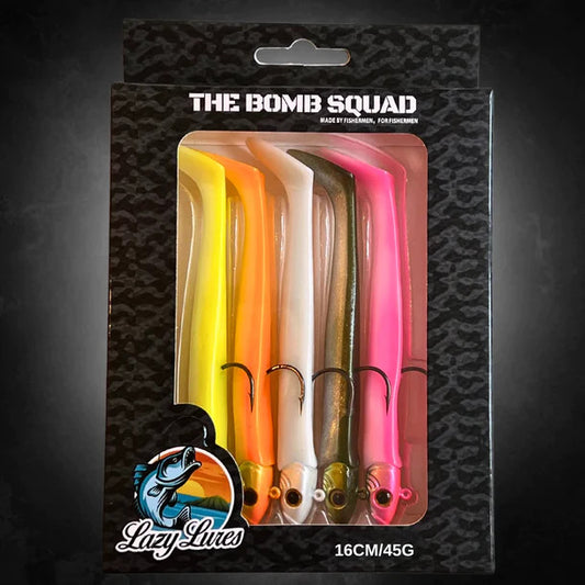 Lazy Lure Bomb Squad 16cm 45g Mixed Colour Pack