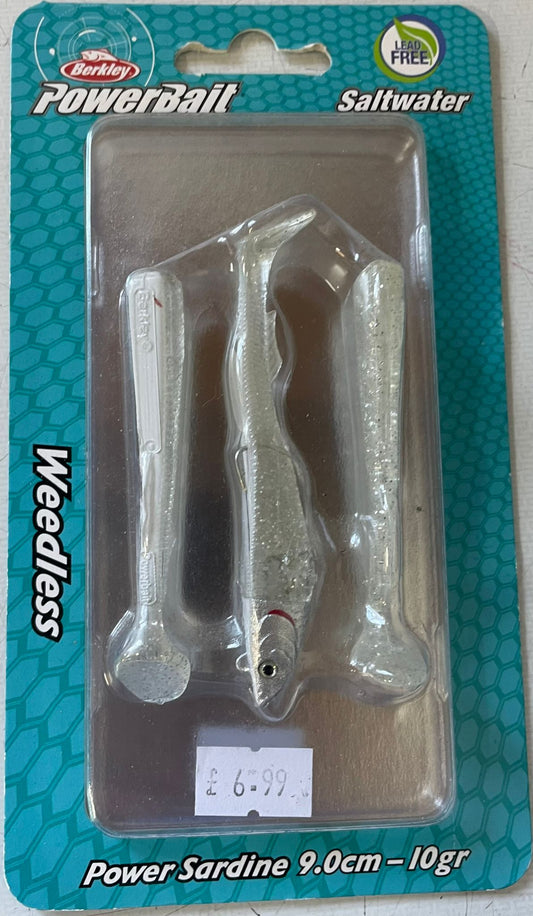 Berkley Powerbait Power Sardine 9cm 10gr Snow White