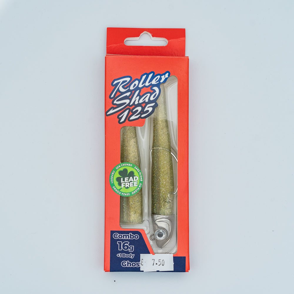 GT-Bio Roller Shad 125 - 16g head total 25g - Ghost Minnow