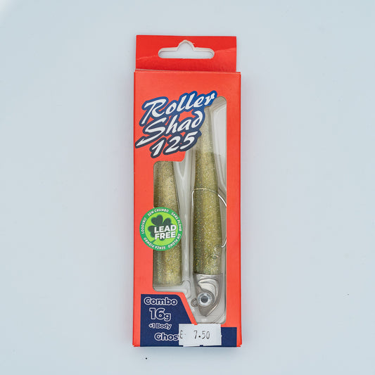 GT-Bio Roller Shad 125 - 16g head total 25g - Ghost Minnow