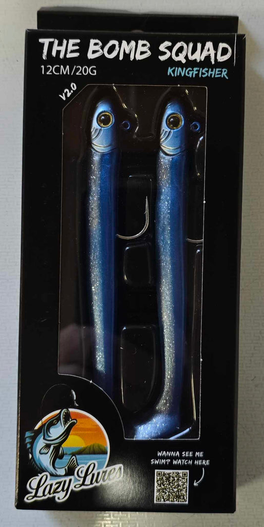 Lazy Lures Bomb Squad 12cm 20g Kingfisher