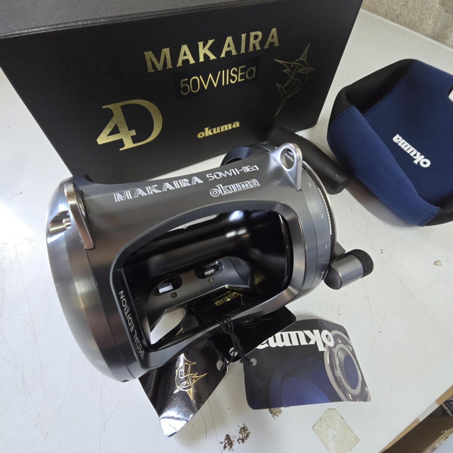 Okuma Makaira 50WIISEa 2SP trolling reel