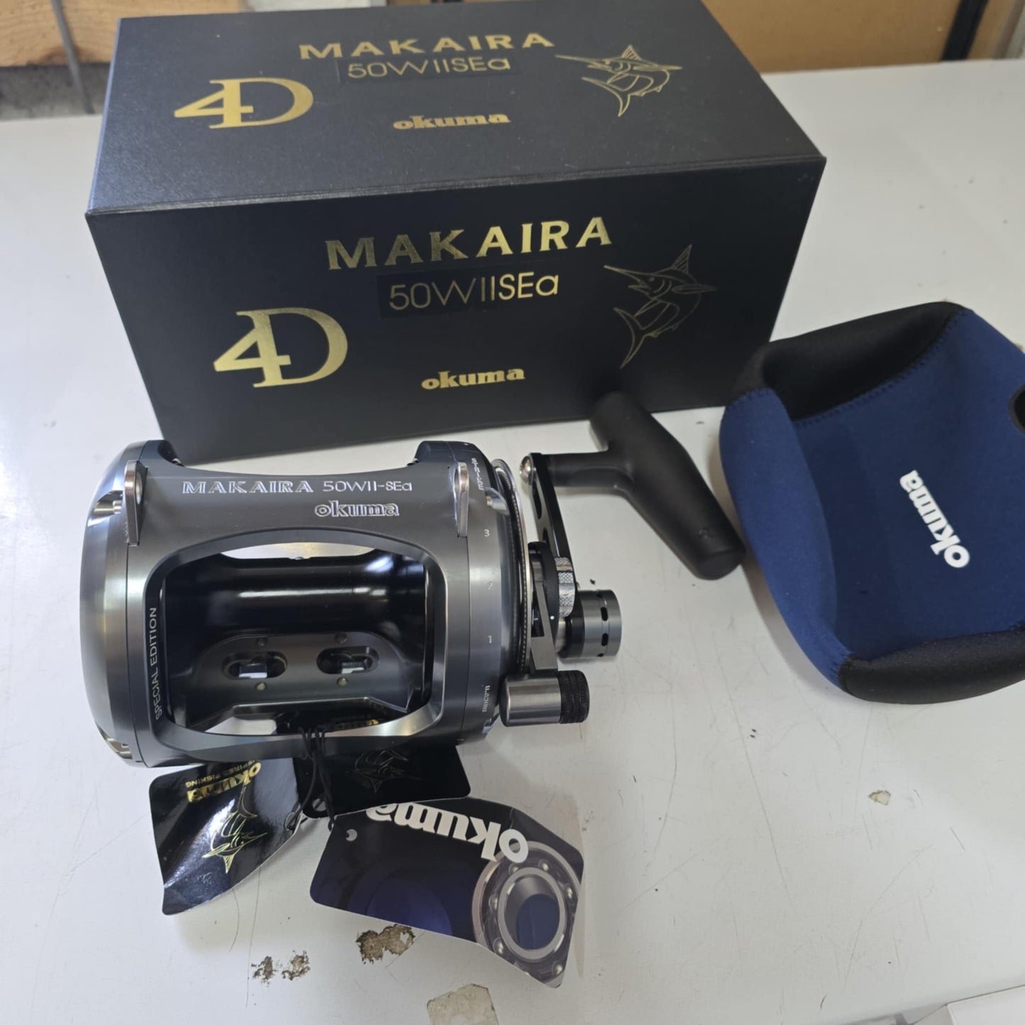 Okuma Makaira 50WIISEa 2SP trolling reel