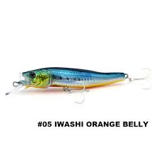 Little Jack Forma Gloss 125mm, 23G Floating Lure - IWASHi Orange