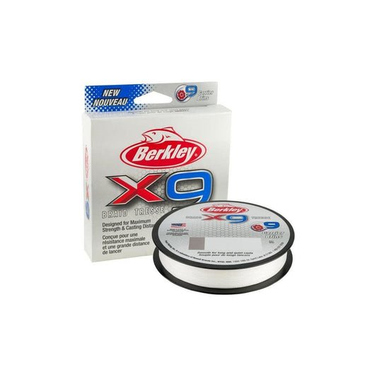 Berkley X9 Braid - Crystal 150m 0.12mm 4.5kg 10lb