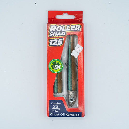 GT-Bio Roller Shad 125 - 23g head - total 33g - Ghost Oil Kamaleo