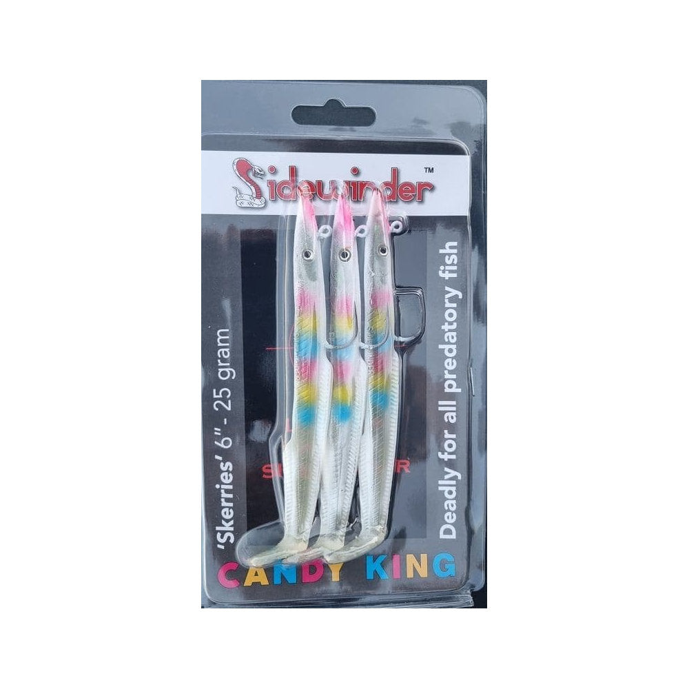 Sidewinder Skerries Eels 6" 25g Candy King