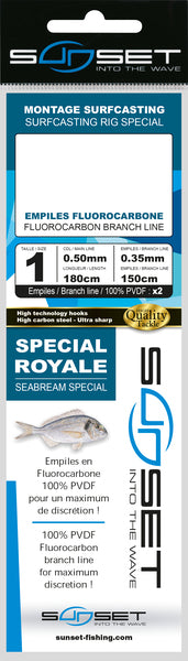 Sunset Surfcasting Rig Special Seabream Special Size 1