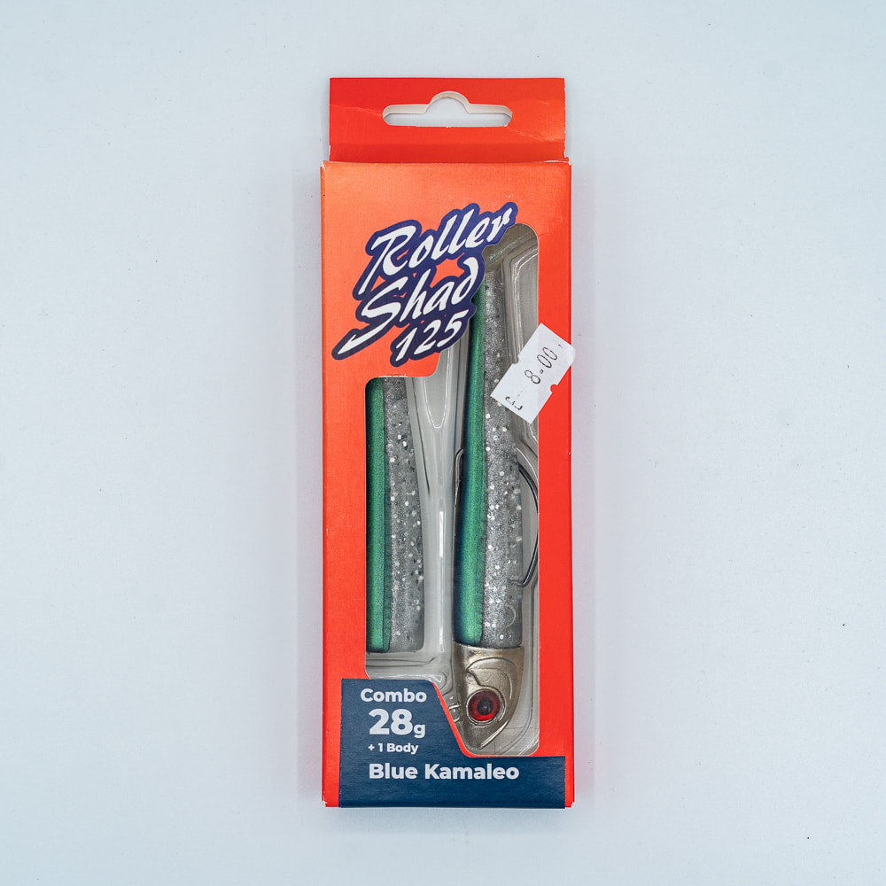 GT-Bio Roller Shad 125 - 28g head - total weight 37g - Blue Kamaleo