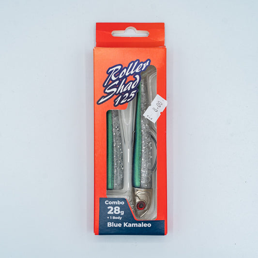 GT-Bio Roller Shad 125 - 28g head - total weight 37g - Blue Kamaleo