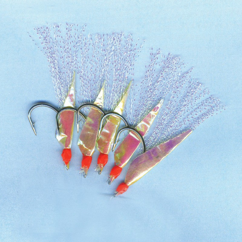 Flashmer "Aurora" Mackeral, Bass rig size 1/0 hooks