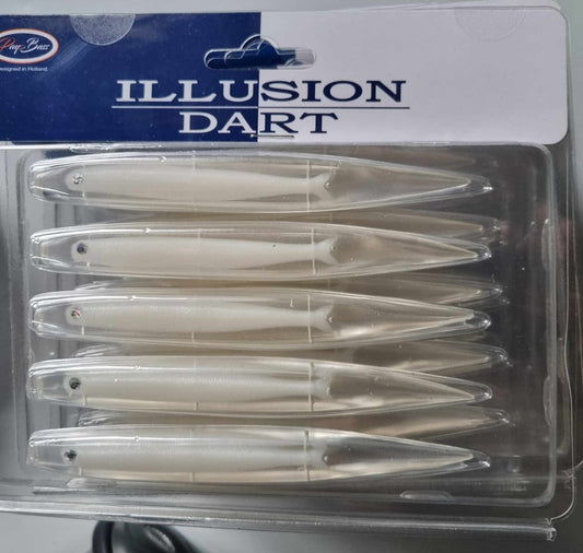 Pays Bass Illusion Dart 125mm 14g White