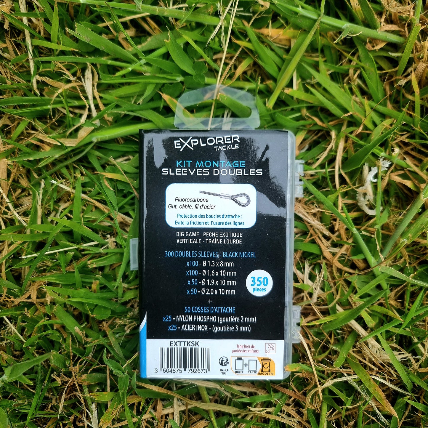 Explorer Tackle Double Crimp and Thimble Kit - 350 pces
