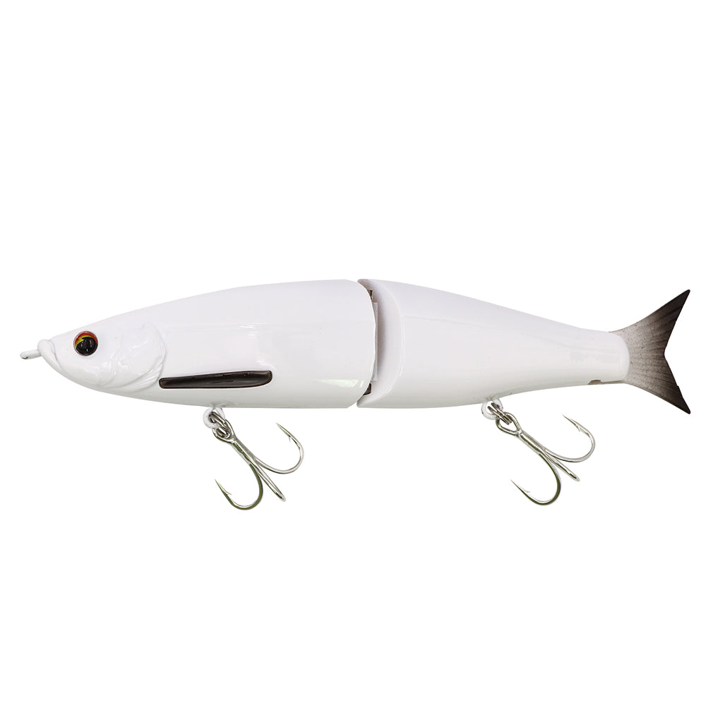 Trefle Creation Mirage JT 128, 28g 128mm articulated swimbait Blanc de Blanc