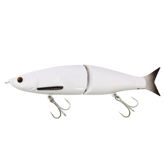 Trefle Creation Mirage JT 128, 28g 128mm articulated swimbait Blanc de Blanc