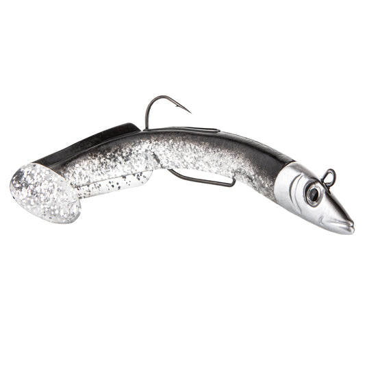 Drift DRX Weedless Sandeel - 13cm 35g Double Combo Black Silver