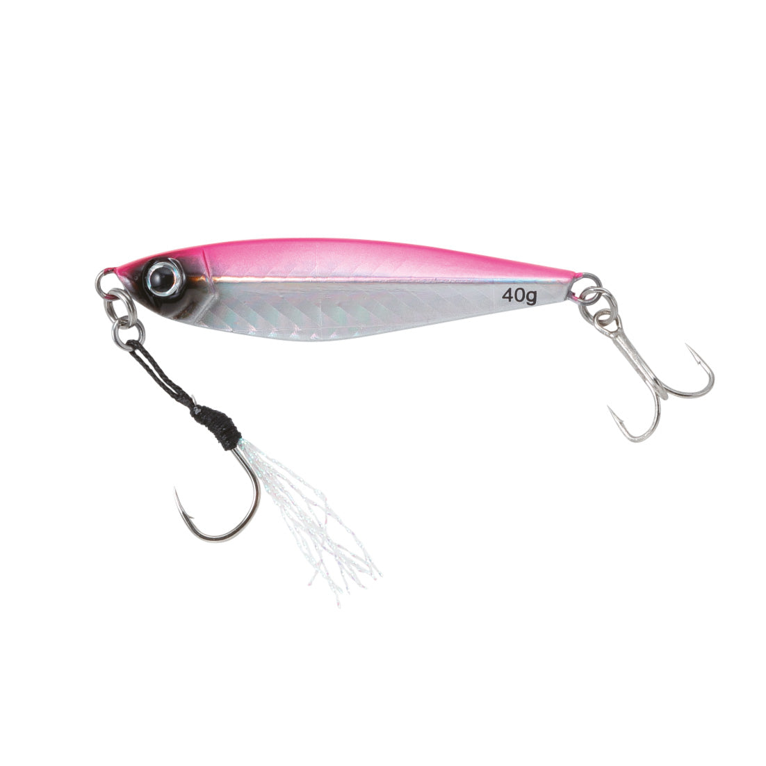 Crazee Casjig 68mm 40g Casting Jig - Hot Pink