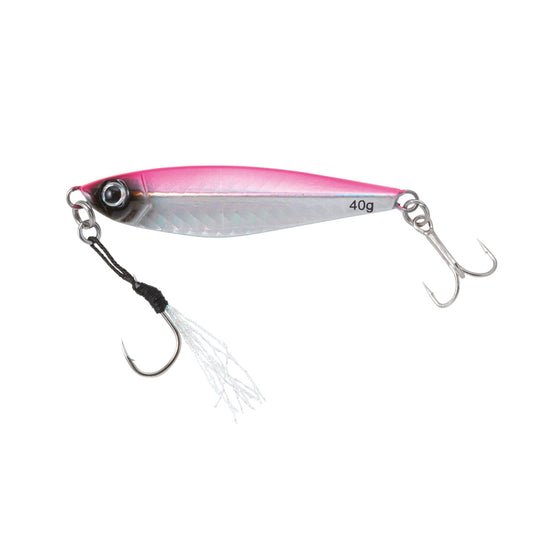 Crazee Casjig 68mm 40g Casting Jig - Hot Pink