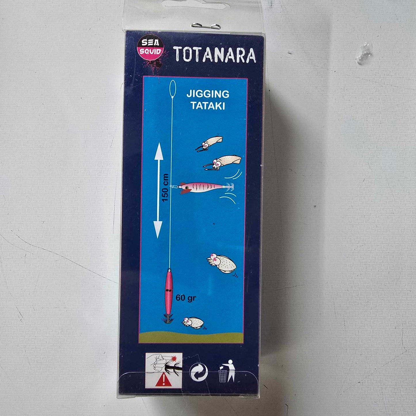Sea Squid Totanara pre tied Squid Jig Set