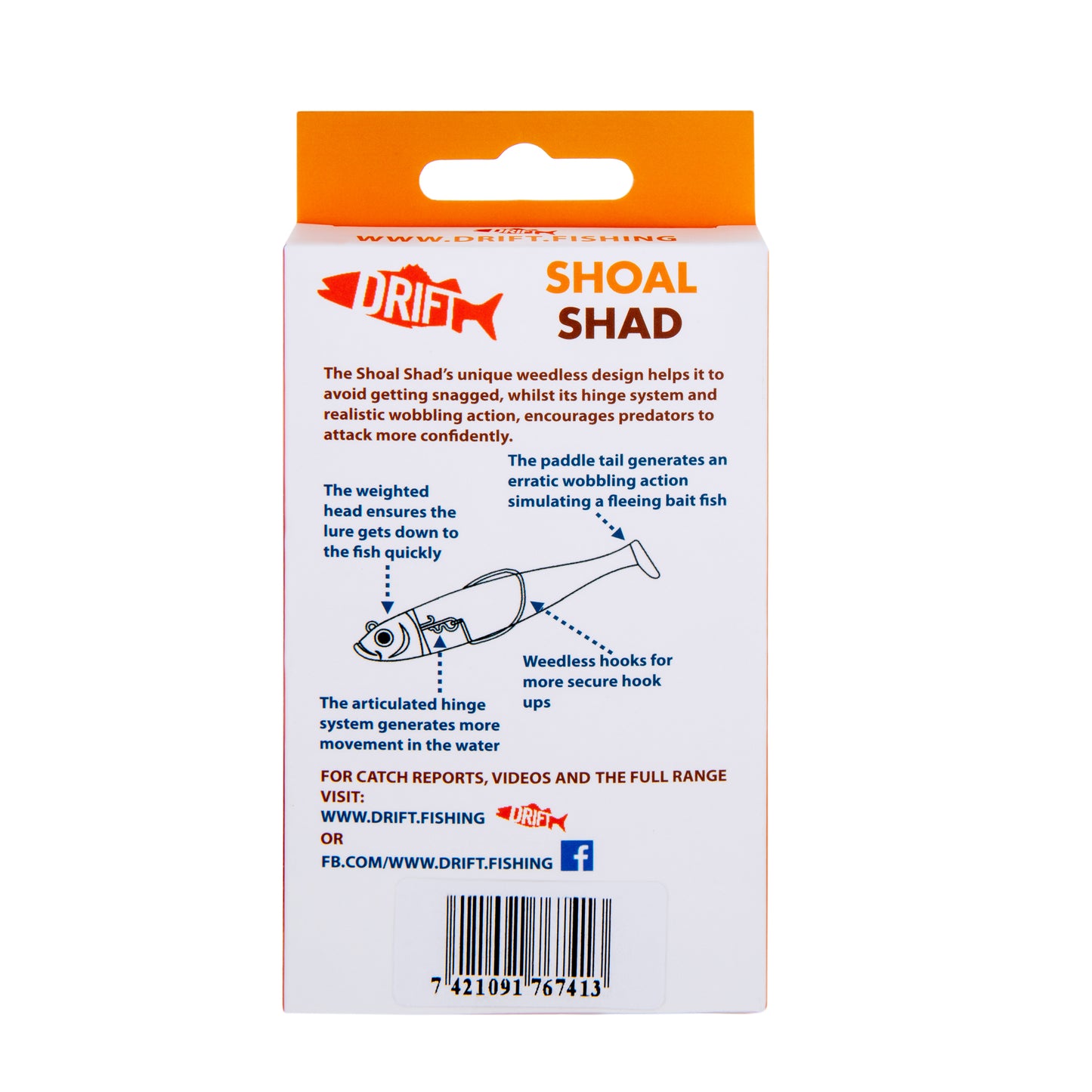 Drift Shoal Shads Double Combo 12cm 30g Lemon Back