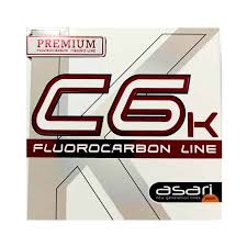 Asari C6K Fluorocarbon 0.33mm 20lb 100m