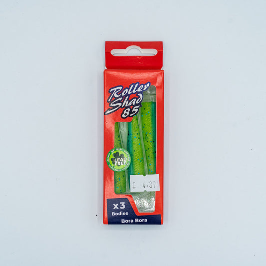 GT-Bio Roller Shad 85 - Pack of 3 loose bodies - Bora Bora