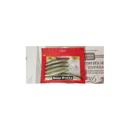 Sidewinder Bass Sticks - Super Real 4" 12g 6 per pack