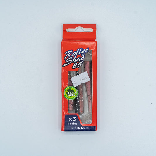 GT-Bio Roller Shad 85 - Pack of 3 loose bodies - Black Mullet