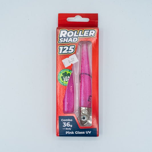 GT-Bio Roller Shad 125 - 28g head - total 37g - Pink Glass UV