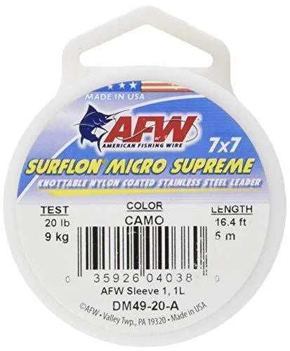 American Fishing Wire Surfstrand Micro Supreme