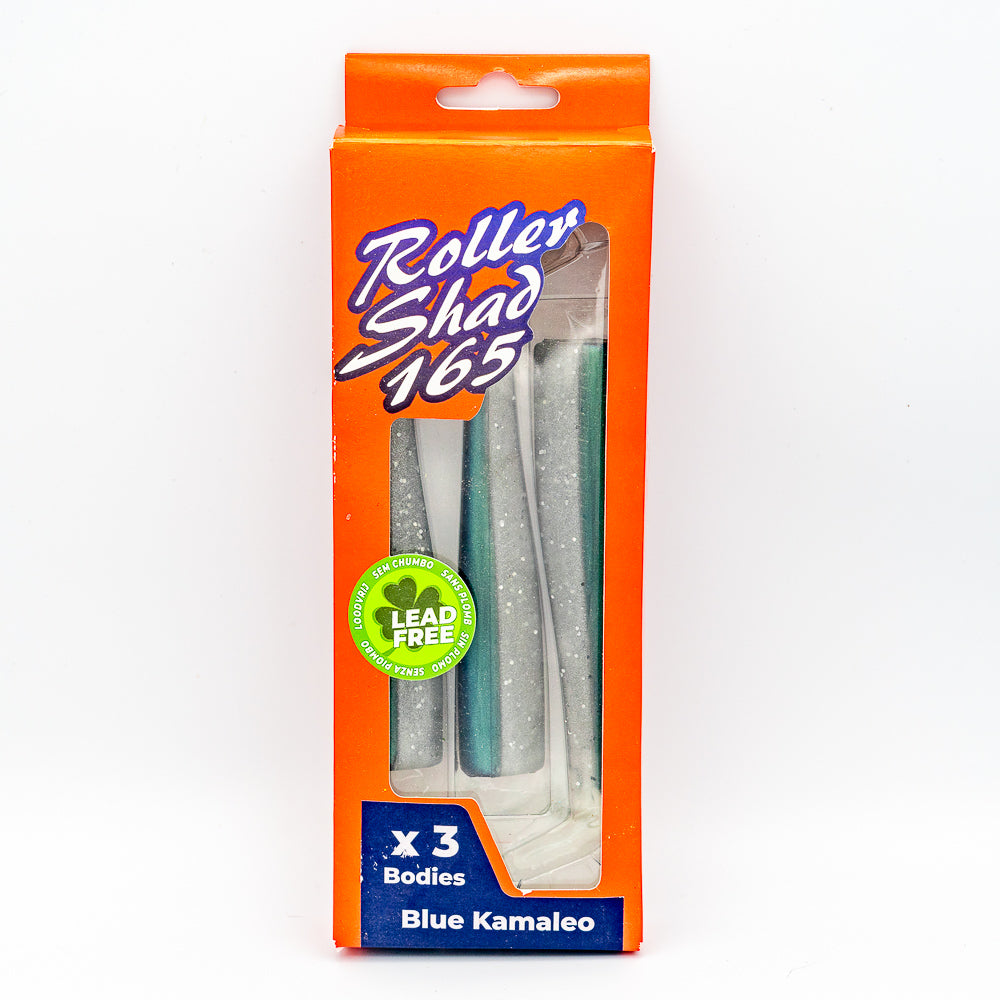 GT-Bio Roller Shad 165 - Pack of 3 loose bodies - Blue Kamaleo