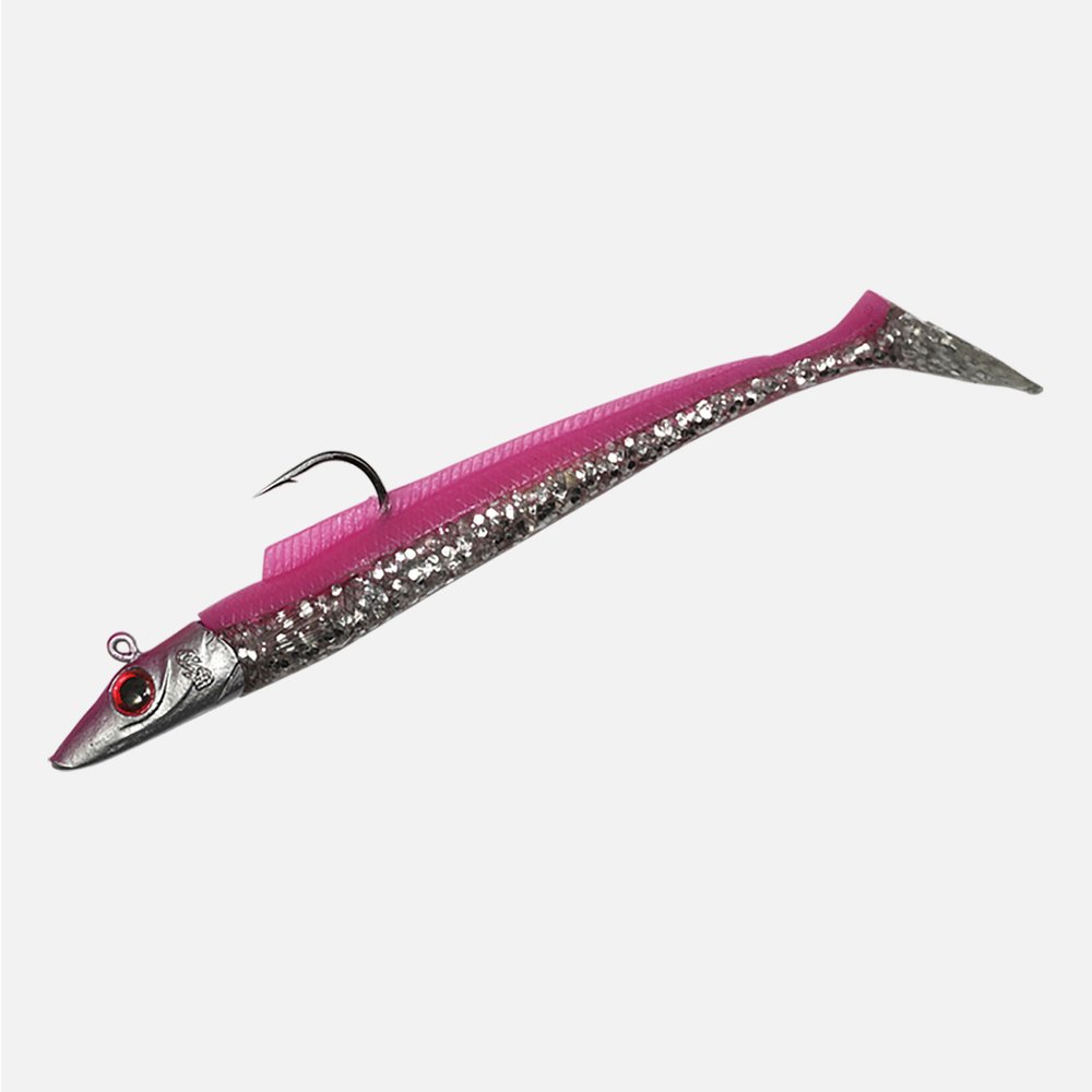 Sidewinder Rattleback Sandeel - Pink Punk 6" 42g 2 per pack