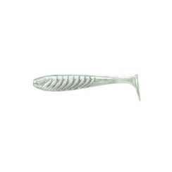 Yum YPL483 4 in. Pulse Pearl White Fishing Lure