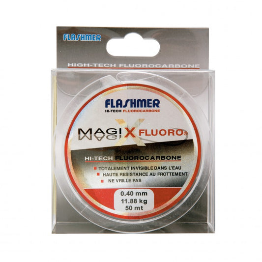 Flashmer "MagiX-Fluoro" Fluorocarbon 50m spools 0.14mm 3.2lb