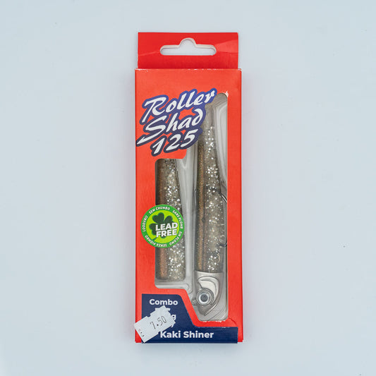 GT-Bio Roller Shad 125 - 16g head - total 25g - Kaki Shiner